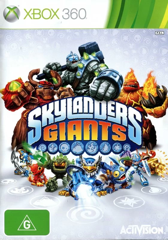 Capa do jogo Skylanders Giants