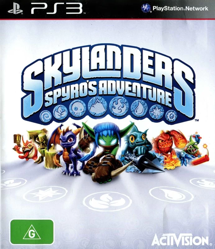 Capa do jogo Skylanders: Spyros Adventure