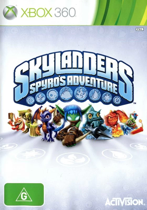 Capa do jogo Skylanders: Spyros Adventure