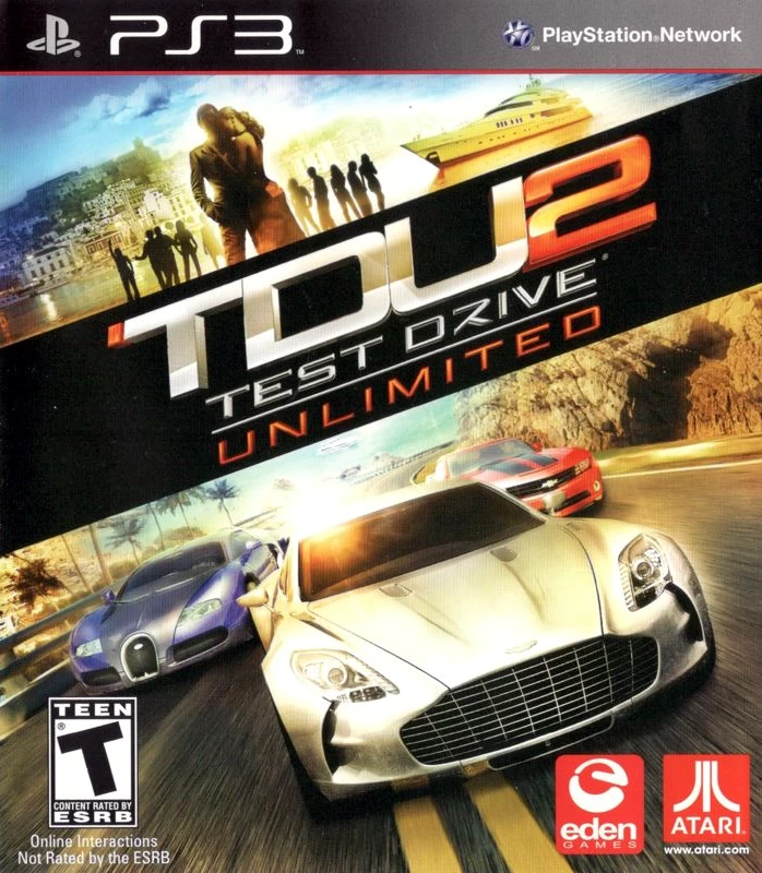 Capa do jogo Test Drive Unlimited 2