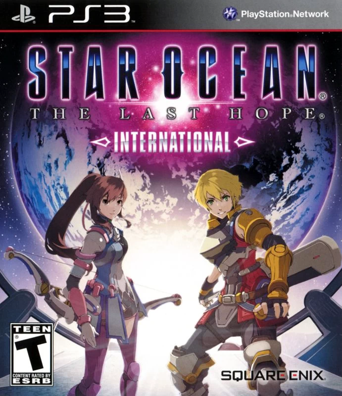 Capa do jogo Star Ocean: The Last Hope - International