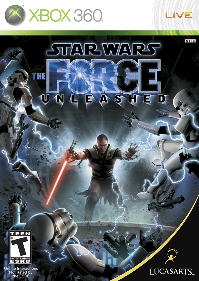 Capa do jogo Star Wars: The Force Unleashed