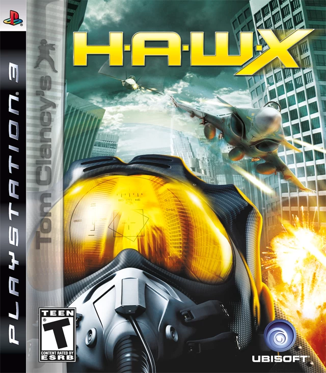 Capa do jogo Tom Clancys H.A.W.X