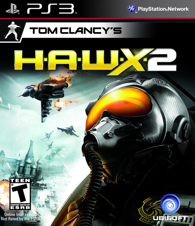 Capa do jogo Tom Clancys H.A.W.X 2