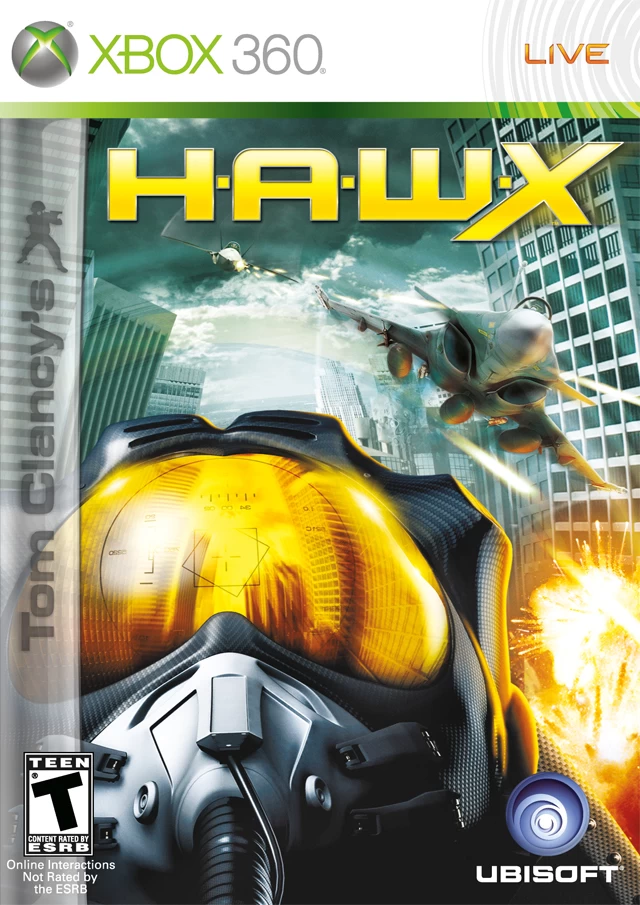 Capa do jogo Tom Clancys H.A.W.X