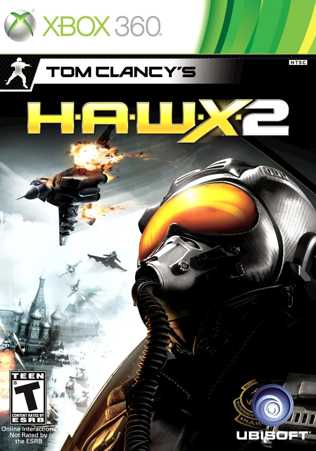 Capa do jogo Tom Clancys H.A.W.X 2