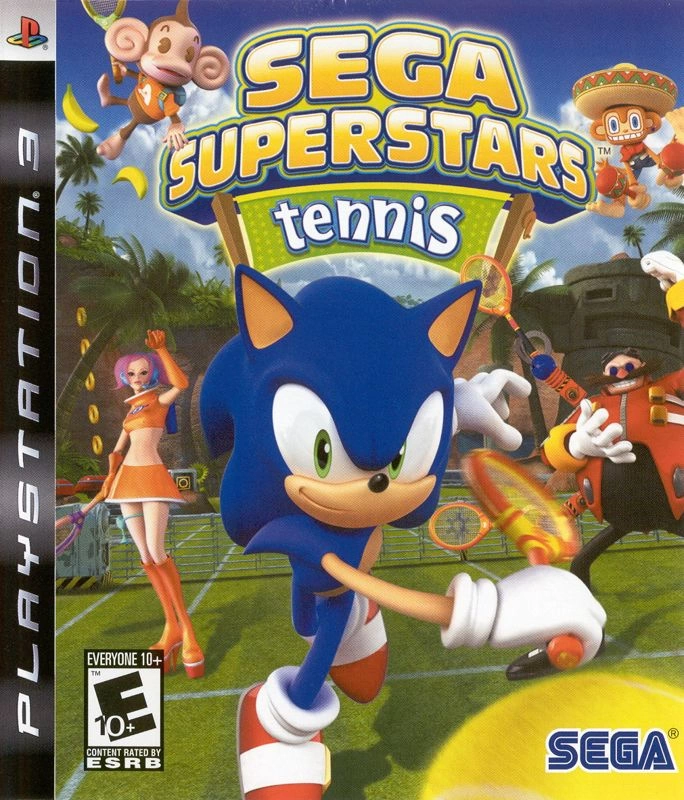 Capa do jogo SEGA Superstars Tennis