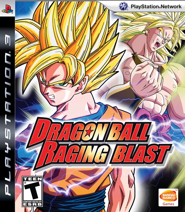 Capa do jogo Dragon Ball: Raging Blast