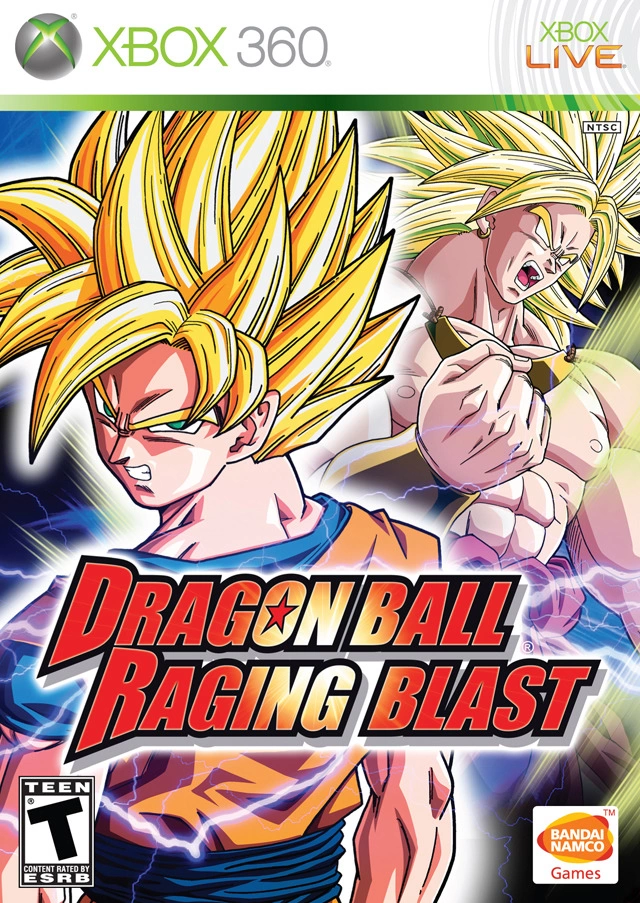 Capa do jogo Dragon Ball: Raging Blast