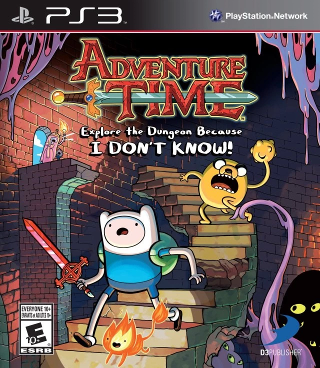 Capa do jogo Adventure Time: Explore the Dungeon Because I Dont Know!