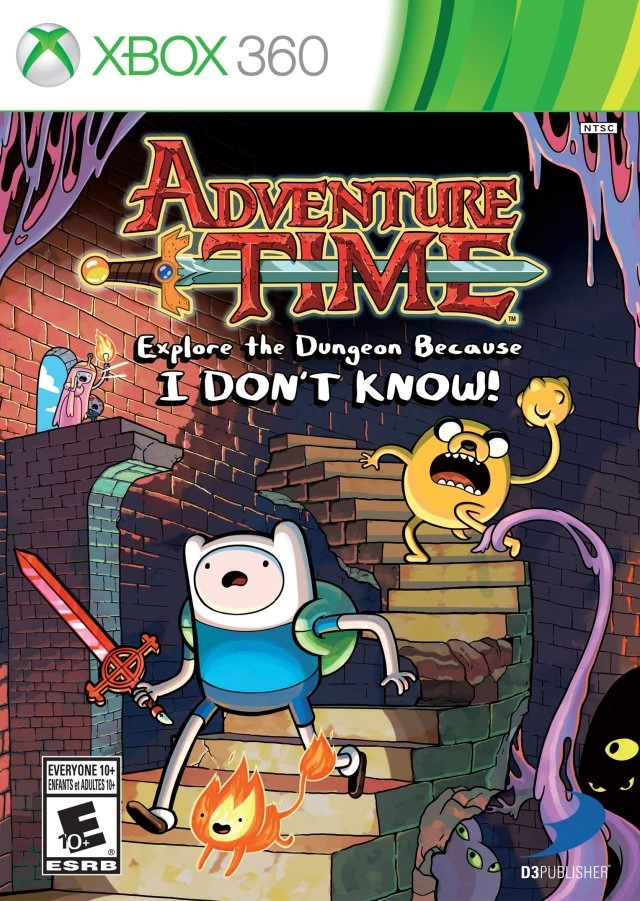 Capa do jogo Adventure Time: Explore the Dungeon Because I Dont Know!