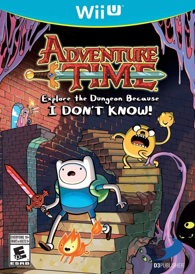 Capa do jogo Adventure Time: Explore the Dungeon Because I Dont Know!