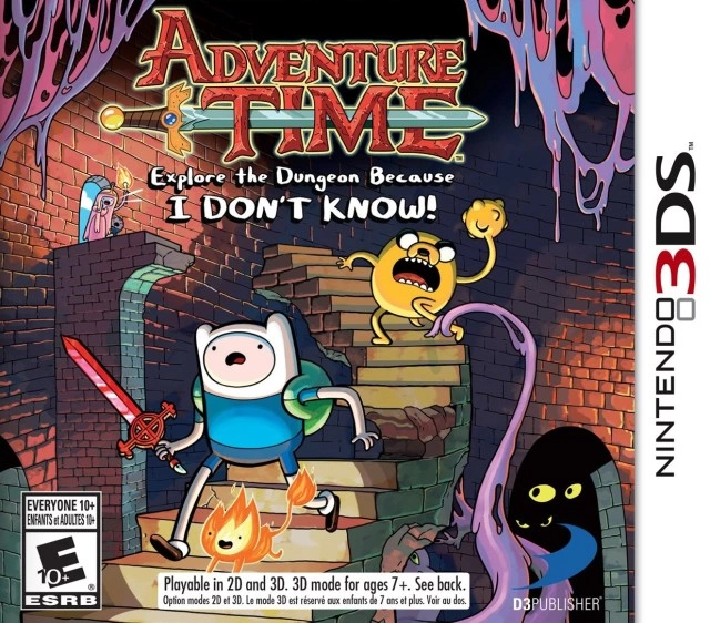 Capa do jogo Adventure Time: Explore the Dungeon Because I Dont Know!