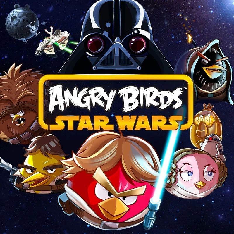 Capa do jogo Angry Birds: Star Wars