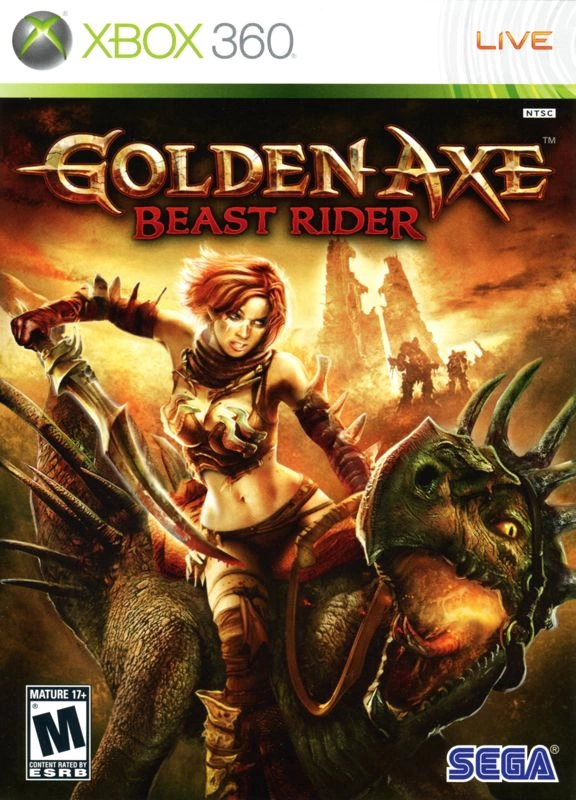 Capa do jogo Golden Axe: Beast Rider