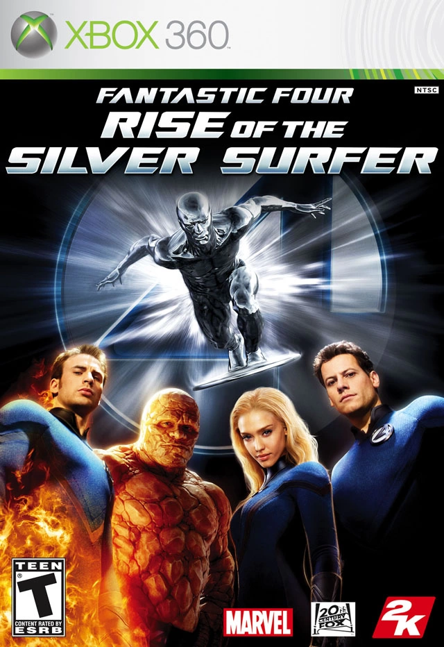 Capa do jogo Fantastic Four: Rise of the Silver Surfer