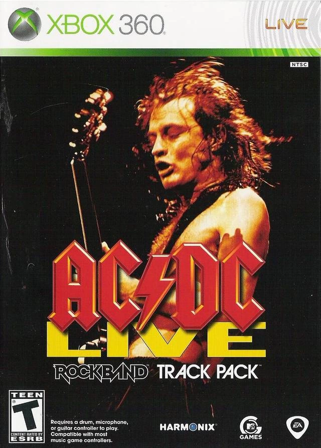 AC/DC Live: Rock Band - Track Pack cover