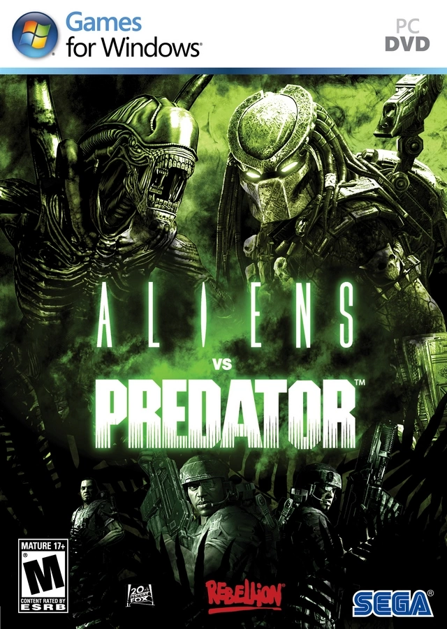 Capa do jogo Aliens vs Predator