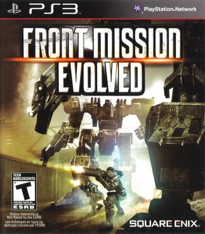 Capa do jogo Front Mission Evolved