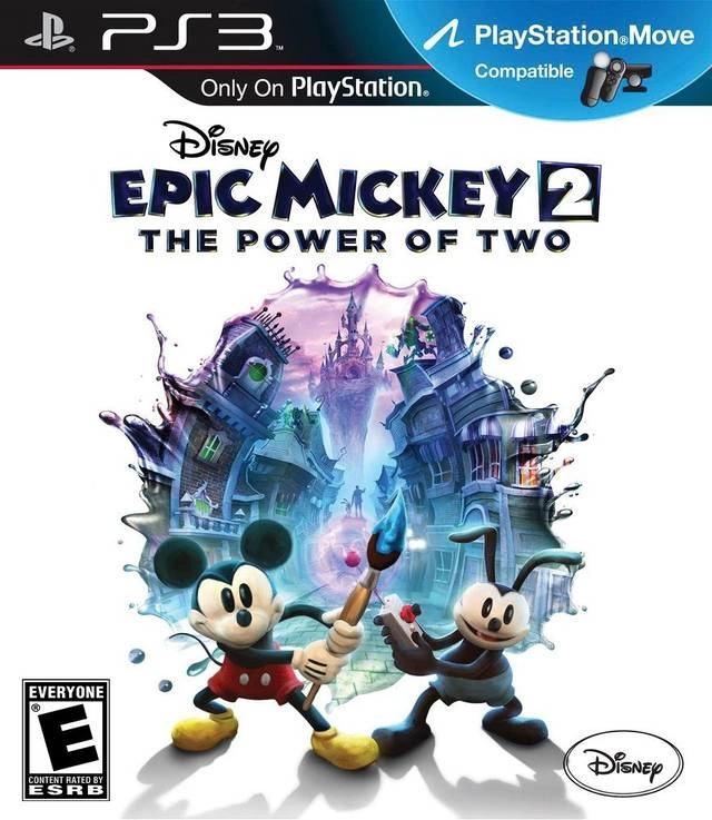 Capa do jogo Epic Mickey 2: The Power of Two