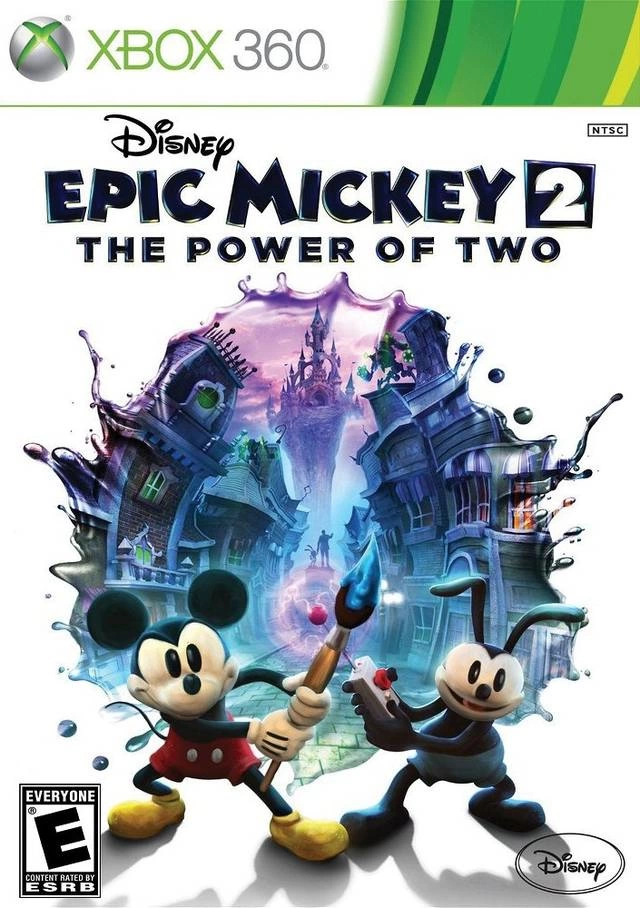 Capa do jogo Epic Mickey 2: The Power of Two