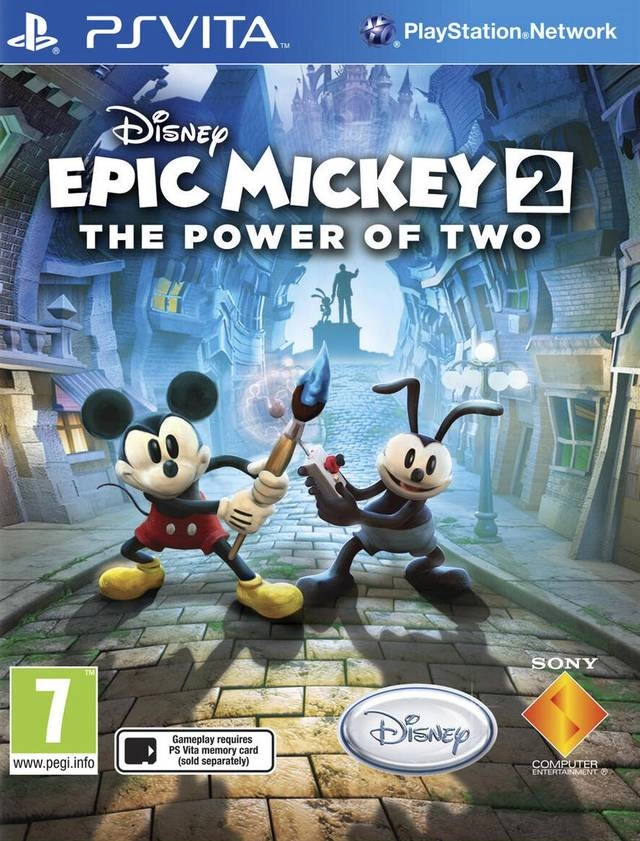 Capa do jogo Epic Mickey 2: The Power of Two