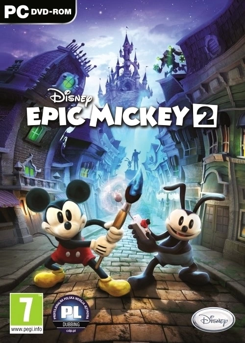 Capa do jogo Epic Mickey 2: The Power of Two