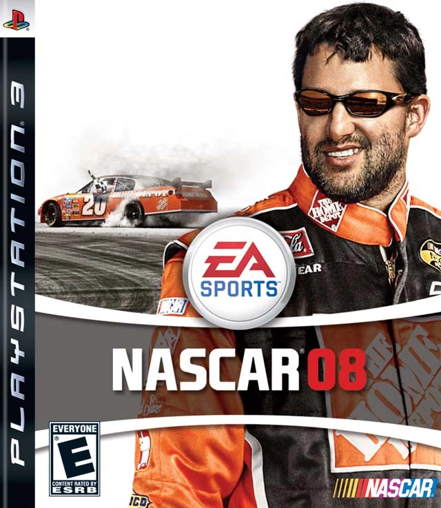 Capa do jogo NASCAR 08