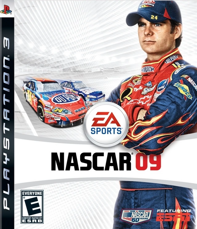 Capa do jogo NASCAR 09