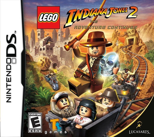 Capa do jogo LEGO Indiana Jones 2: The Adventure Continues