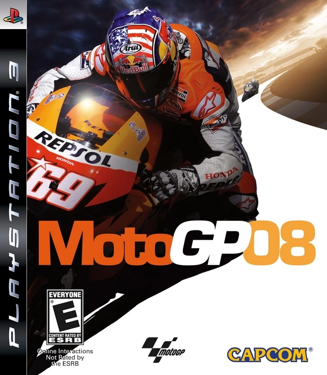 MotoGP 08 cover