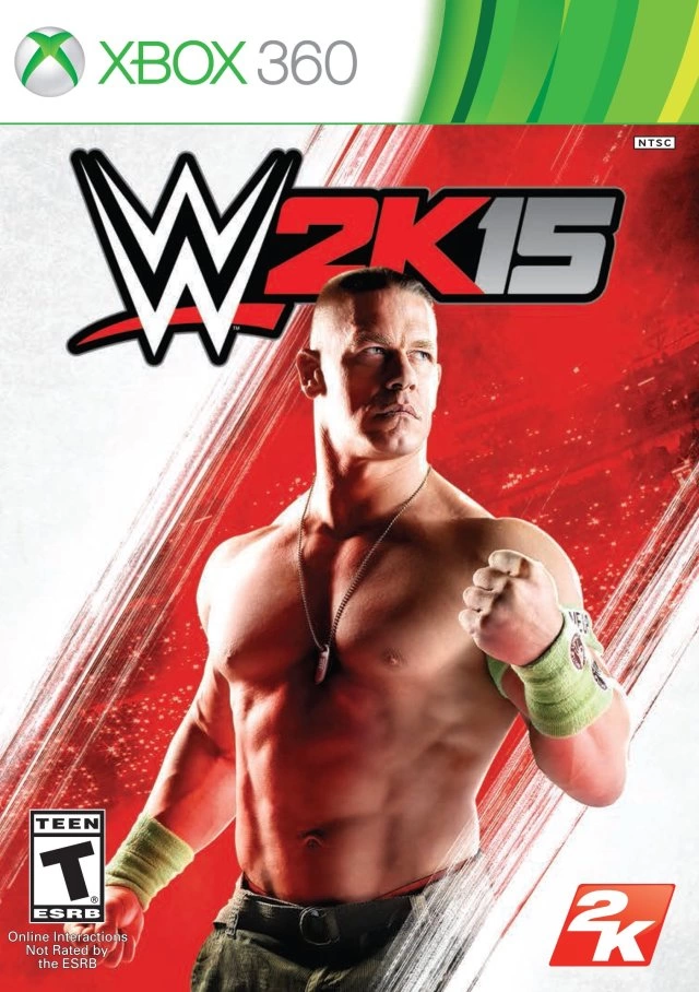 Capa do jogo WWE 2K15