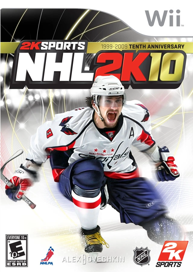 Capa do jogo NHL 2K10