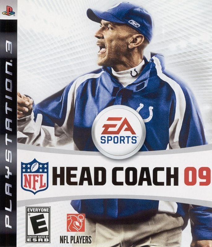 Capa do jogo NFL Head Coach 09