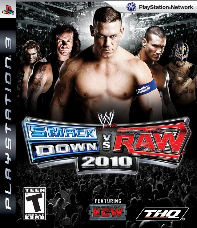 Capa do jogo WWE SmackDown vs. Raw 2010