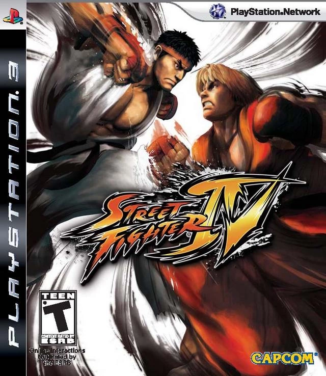 Capa do jogo Street Fighter IV