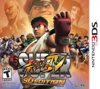 Capa de Super Street Fighter IV: 3D Edition Capa de Super Street Fighter IV: 3D Edition