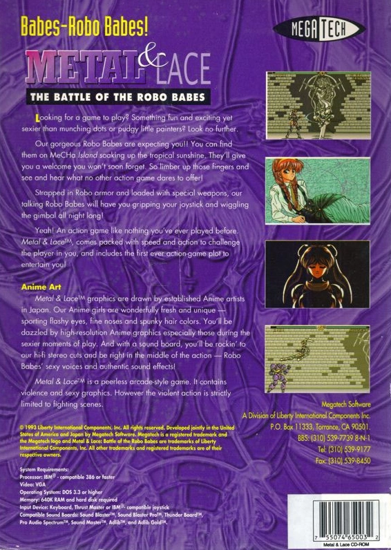 Metal & Lace: The Battle of the Robo Babes cover