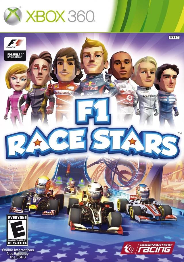 Capa do jogo F1 Race Stars