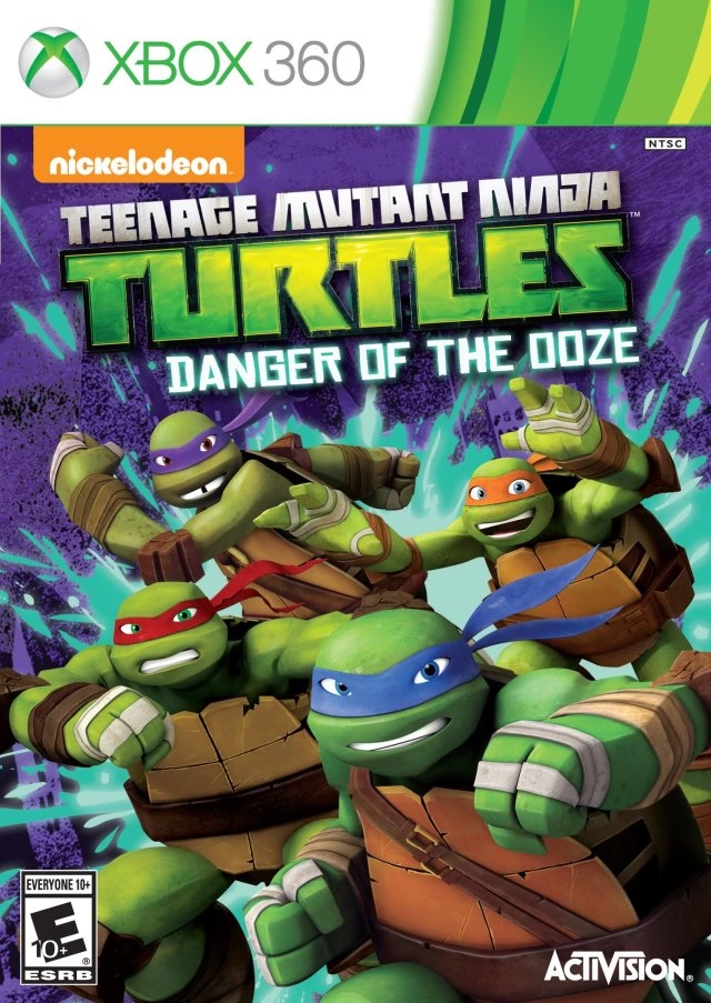 Capa do jogo Teenage Mutant Ninja Turtles: Danger of the Ooze