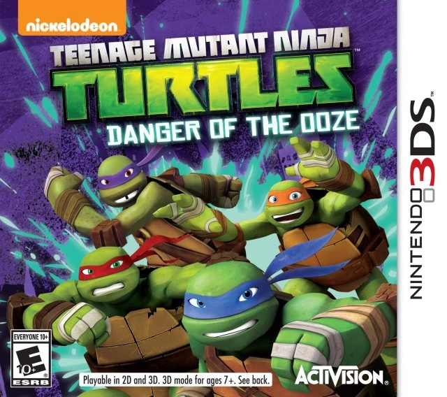 Capa do jogo Teenage Mutant Ninja Turtles: Danger of the Ooze