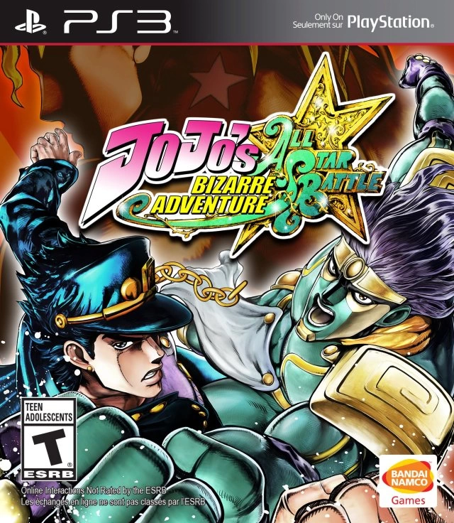 Capa do jogo JoJos Bizarre Adventure: All Star Battle