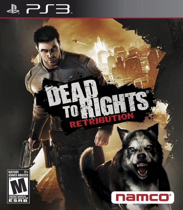 Capa do jogo Dead to Rights: Retribution