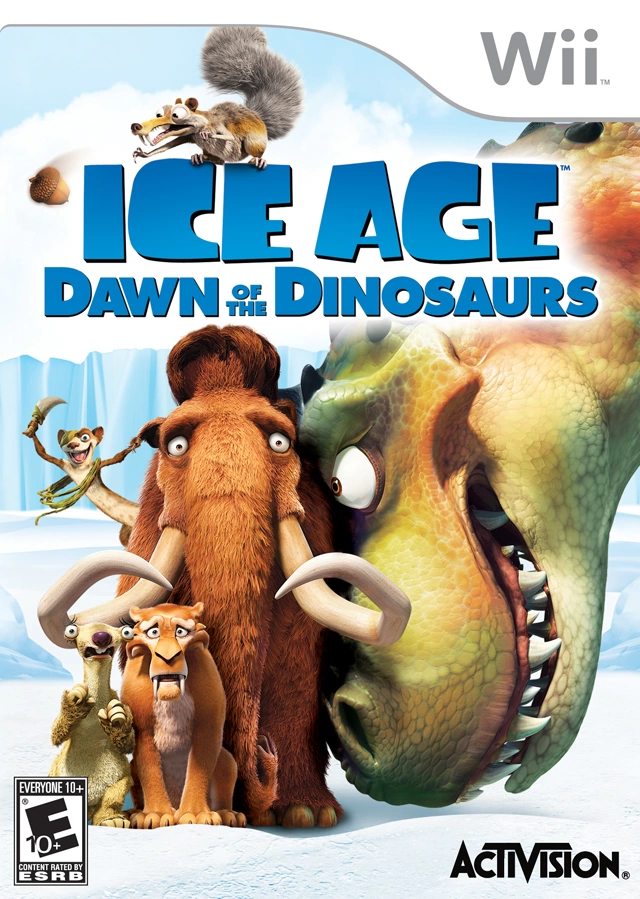 Capa do jogo Ice Age: Dawn of the Dinosaurs