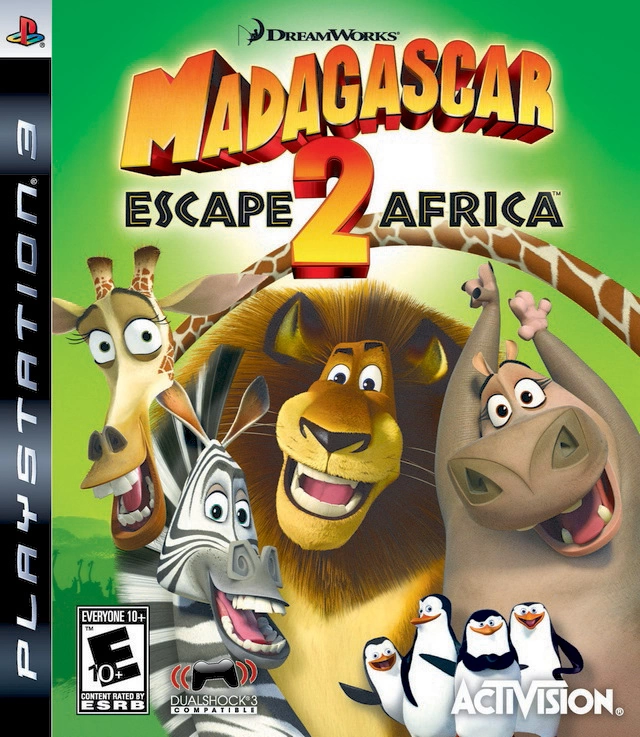 Capa do jogo Madagascar: Escape 2 Africa