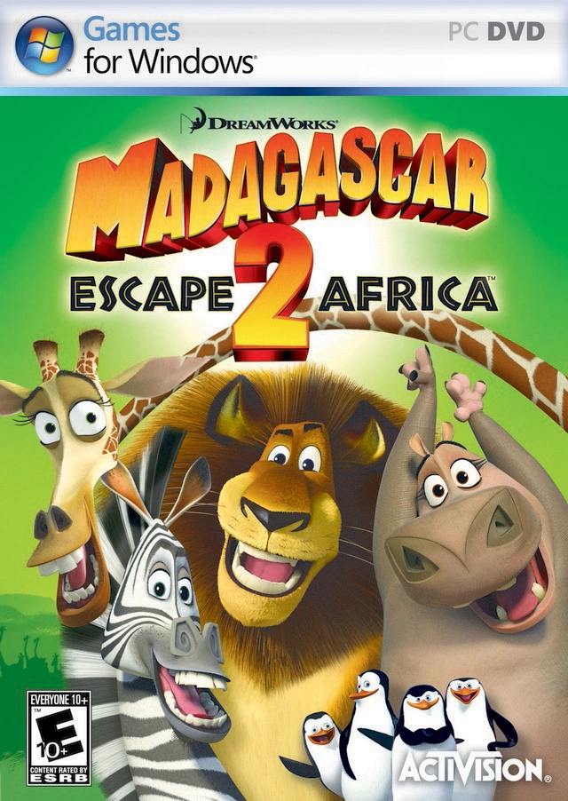 Capa do jogo Madagascar: Escape 2 Africa