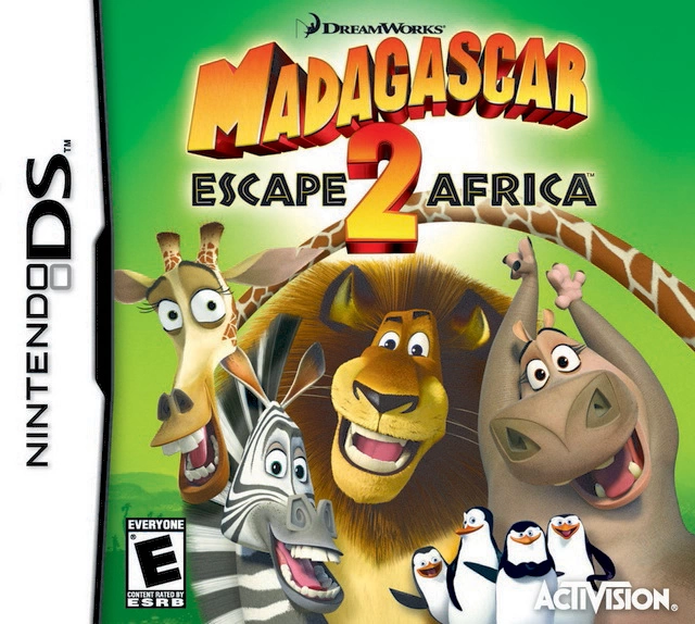 Capa do jogo Madagascar: Escape 2 Africa