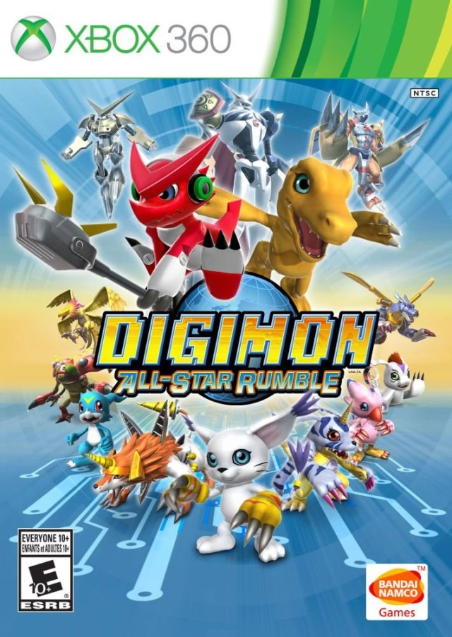 Capa do jogo Digimon: All-Star Rumble