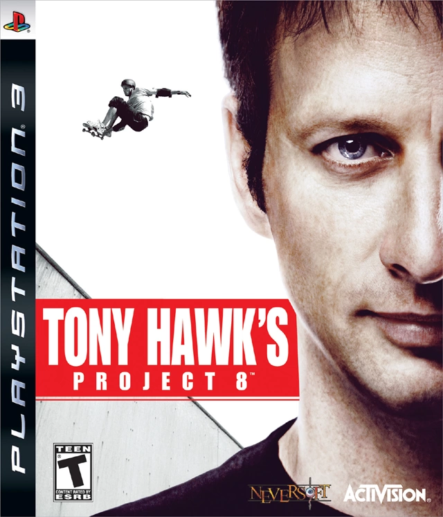 Capa do jogo Tony Hawks Project 8