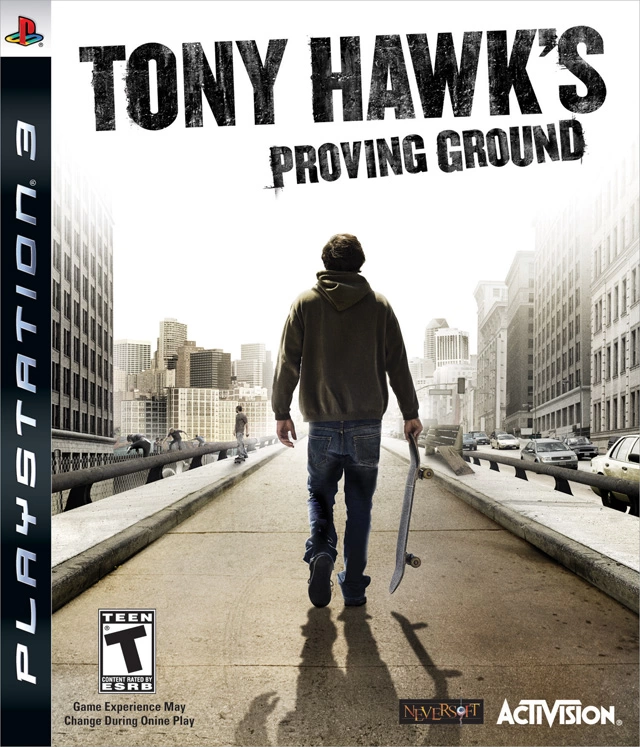 Capa do jogo Tony Hawks Proving Ground